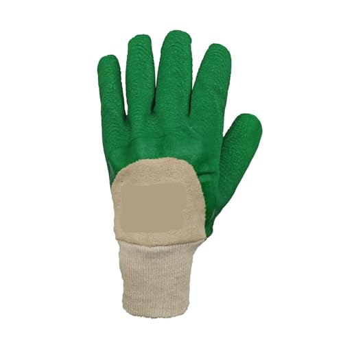 Guantes de trabajo impermeables que evitan la humedad y protegen en el jardín
