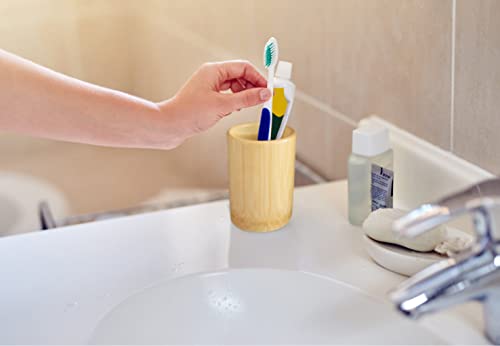 Bamboo Tooth Brushing Holder For Kids,Hello Kitty Toothbrush Holder For Bathroom Set #TOP4