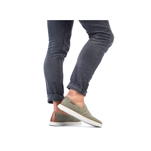 Rieker Herren Slipper B2265-54 grün Gr. 40 – Ansicht 6