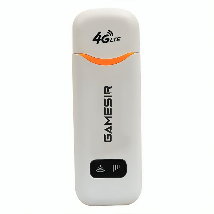 GAMESIR 4G WiFi USB Dongle Stick with 150 Mbps High Data Speed All Sim Network Support(Except BSNL),Included Tri Band & Sim Slot Compatible with Laptop/Desktop/Tablet/Smartphone/Smart TV (White)-image-46