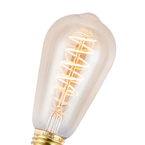 Ampoule LED Edison ST64 pour suspendre au-dessus d'une table - 4