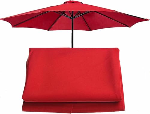 Tela de repuesto para sombrilla de 6 varillas: renueva tu terraza con protección UV50+ impermeable
