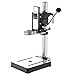 Hand Drill Press Stand, Benchtop Drill Press Workbench, Adjustable Punch Stand, Repair Tool with Aluminum Alloy Base, Integrating Drilling, Grinding and Cutting Functions in One