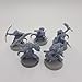 HERO Creations Kobold RPG - Dungeons and Dragons - DND - Pathfinder - Diorama - Figurine Miniature (Gray/Unpainted) (Fighter)