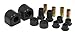 Prothane 7-1147-BL Black 24 mm Front Sway Bar Bushing Kit
