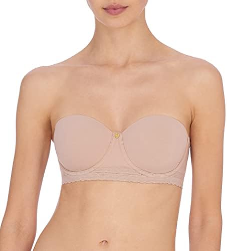Natori Women's Truly Smooth Smoothing Strapless Contour, Cafe, 34DD