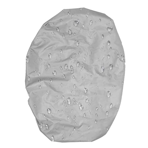 manhegari Cubierta para scooter de movilidad, resistente al polvo, funda protectora resistente al sol para viajeros, camping, hogar, exterior y ciudad, gris, L