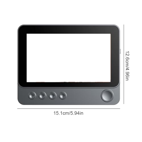 Interphone sonnette video avec ecran IPS 4.3 pouces et audio bidirectionnel