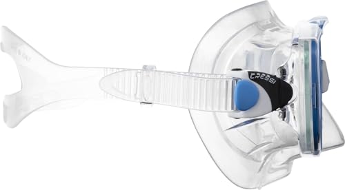 Set de Máscara y Tubo de Snorkel para Adultos Cressi - Máscara Mono-Lente Suave + Tubo de Snorkel Seal Dry - Hecho en Italia miniatura 5