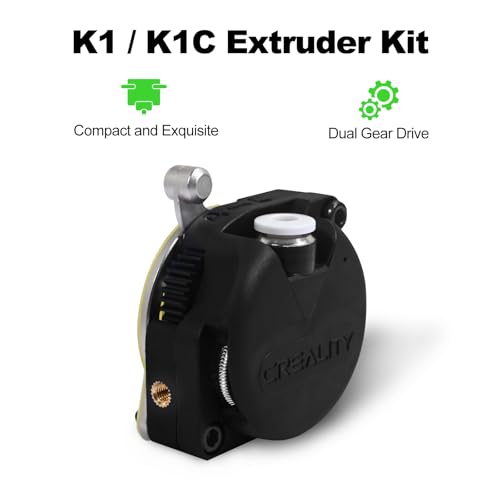 Creality K1 / K1C Extruder Kit, Doppelzahnrad für Hochgeschwindigkeits-Extrusion, Direct Drive ohne Schrittmotor kompatibel mit Creality K1 / K1C / K1 Max/Ender 3 V3 / Ender 3 V3 Plus 3D Drucker – Bild 3