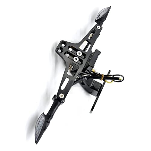 �}�E���g�z���_�[ F650GS F700GS F800GS F800GT F800RF 800SF 800ST ���[�^�[�T�C�N���i���o�[�v���[�g�u���P�b�g�i���o�[�v���[�g�z���_�[�t���[���i���o�[�v���[�g�p(Black)