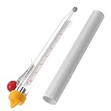 VERDANVERSE Thermomètre à Bonbons à Lecture Instantanée Pour Cuisson Aliments Verre Po...