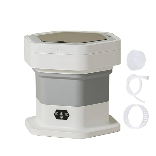 El Mejor Listado de mini lavadora de ropa - los más vendidos. 47 Lavadora Portátil, Lavadora y Secadora Portátiles, Pequeña Lavandería Plegable para Viajes, Mini Lavadora Plegable de Gran Capacidad para Apartamentos, Dormitorios, Camping,...