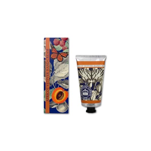 Crème pour les mains Kew Gardens abricot vétiver 75ml English Soap