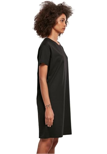 Urban Classics Damen Ladies Recycled Cotton Boxy Tee Dress Kleid, Schwarz, M EU