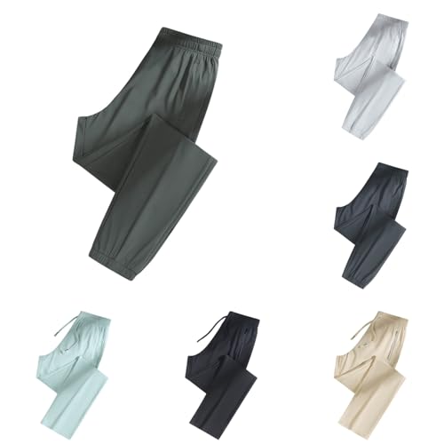 Image of Ice Silk Pants for Women Over 50 - Casual Women's Unisex Ultra | Soft Quick Drying Pants