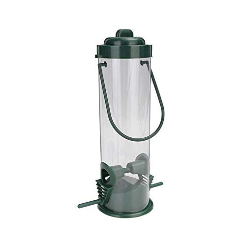 Sunnytech® Comedero para pájaros, Verde, Comedero de semillas