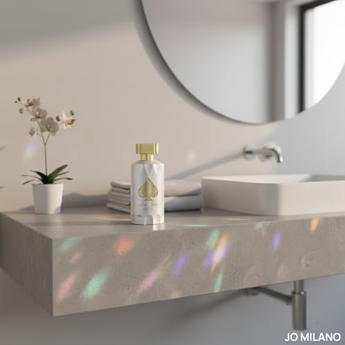 Jo Milano Game of Spades Opal Parfum Spray | 3.4 oz (100ml) | Rose, Oud Wood, Spicy, Citrus Scent | Long Lasting Fragrance for Men and Women (Unisex)