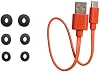 JBL Vibe Buds - Audífonos inalámbricos de botón - Negro | Sonido JBL Deep Bass, ajuste cómodo, hasta 32h (8h audífonos + 24h estuche) con carga rápida 6