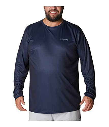 Columbia Terminal Tackle PFG - Camiseta de Senderismo de Manga Larga con Bandera de Peces para Hombre (Paquete de 1)
