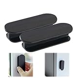 Materiales de alta calidad: este tirador exterior para puerta de balcón está hecho de ABS de alta calidad y pasta autoadhesiva, resistente y duradera para un uso prolongado.