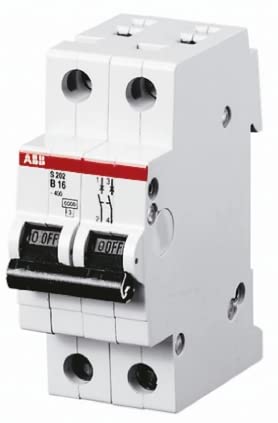 Interrupteur automatique S200 2P D 8 A contre surcharges moteurs