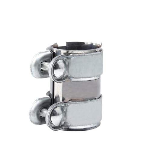 Abrazadera de escape de 2" para union de tubos y silenciador de coche universal