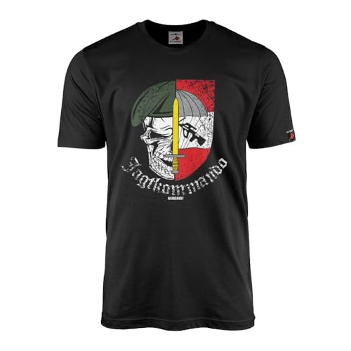 T-shirt Jagtkommando Copytec avec tête de mort idéal pour le bivouac et le plein air