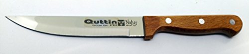 Cuchillo ECOLOGICO Veduras de 14cm Mango de Madera Quttin-Natur