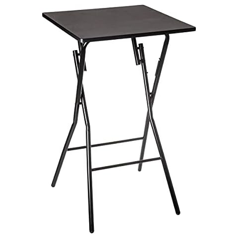 5five FIVE-164658A Mesa de Bar Plegable Negro Cover