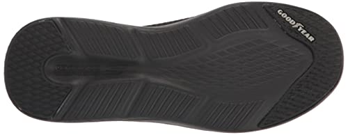 Skechers Women's Max Cushioning Lite-Overjoyed Sneaker, Black/Black, 9.5 #TOP3