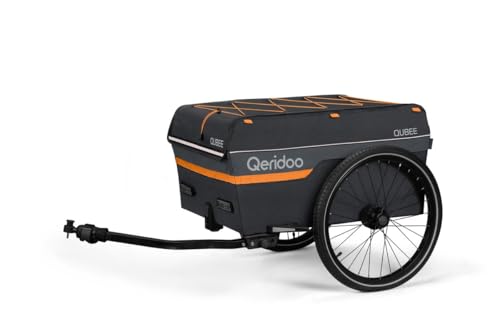 Remolque de bicicleta Qubee Grey