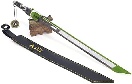 CIIOKJNM APEX Legends Crypto Heirloom Biwon Blade Metal Data Knife Model Toys Action Figures for Desk Collection Decoration (40cm/15.7inch)