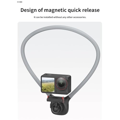 Stabilisateur de cou en ABS pour caméra d'action et diffuseurs - 4