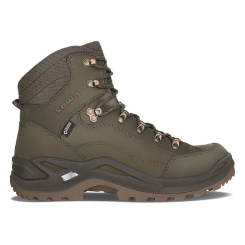 LOWA Men's Renegade GTX Mid Hiking Boot,Basil,12 M US