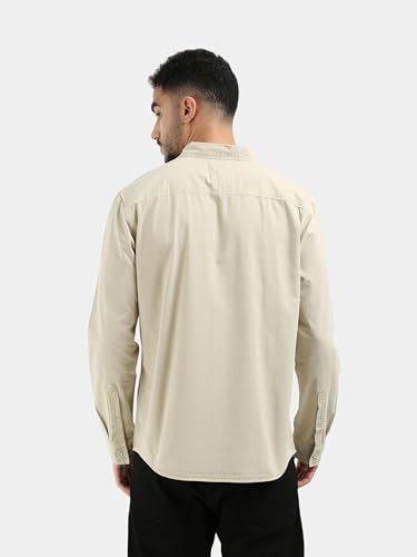 Image of StitchX Men's Full Sleeve Core Essentials Twill Over-Dyed Shirt XS-2XL