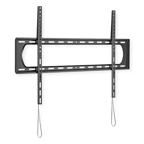 Value Supporto Da Parete Per Tv, 35 Mm, Distanza Dalla Parete, Fisso, 304,8 Cm, 120 Kg, Nero