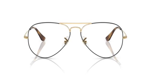 Image of Ray-Ban Unisex Rx6489 Aviator Aviator Prescription Eyeglass Frames