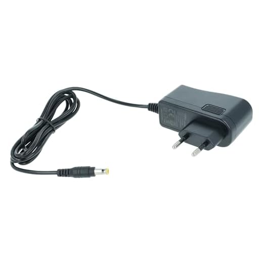 vhbw Netzteil kompatibel mit Makita DMR105B, DMR108, DMR106, DMR106B, DMR107 DAB Radio, UKW-Rundfunk, Baustellenradio - 111 cm