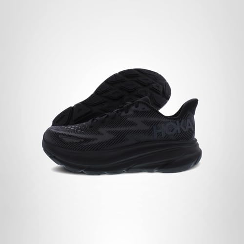 HOKA HOKA ONE ONE Clifton 9 Womens Shoes Size 7.5, Color: Black/Black