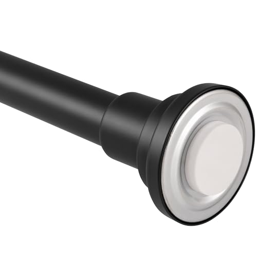 Design House Tension Shower Rod, 42-72", Matte Black by Design House - Used condition - US$15.12