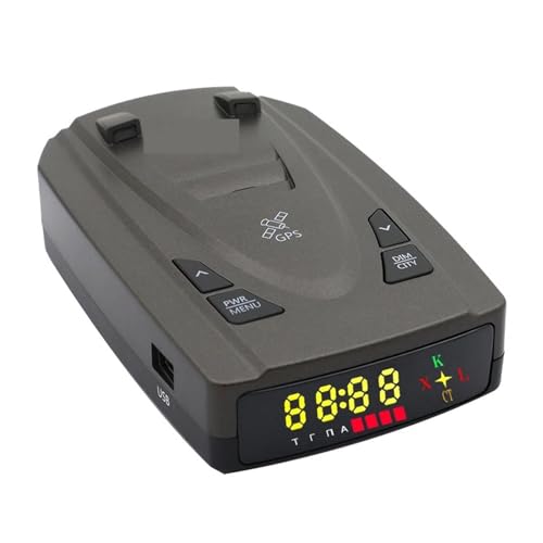 Detector De Radar For Coche Menú En Inglés Compatible con XK CT La
