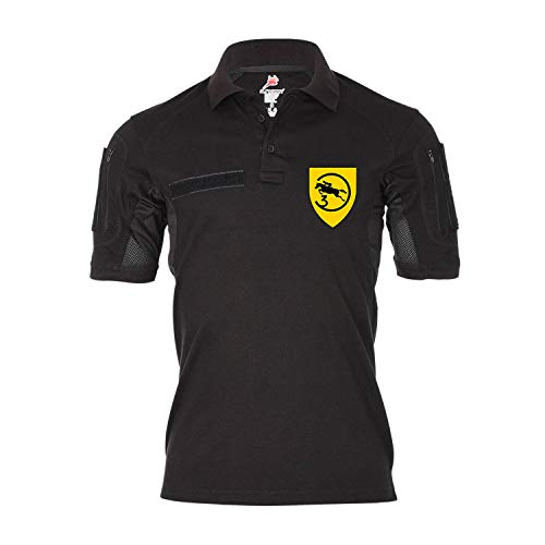 Polo tactique Lüneburg 3 Copytec noir XX-Large pour homme