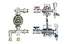 Wärmer System 2 Port Underfloor Heating Manifold with 'A' Rated Auto Pump GPA25-6 III and Blending Valve Set