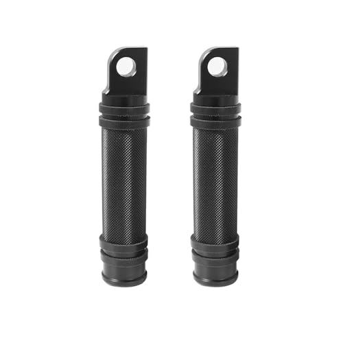 Repose-pieds moto moletés contre la fatigue du passager sur Sportster et Softail