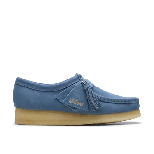CLARKS ORIGINALS Wallabee Shoes French Blue 102