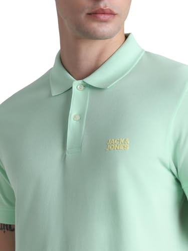 Image of Jack & Jones Mens Cotton Slim Fit Polo