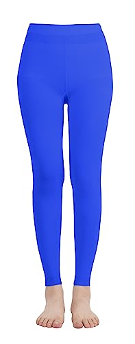 Butterfly EMEM Apparel Girls' Solid Colored Microfiber Opaque Footless Tights2
