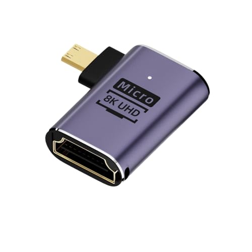 HDMI2.1 48Gbps 8K@60Hz 4K@120Hz 超高速アダプター ミニ/マイクロHDMI - HDMIコンバーター PS5 X/S PC HDTVプロジェクター用(D8K-02)