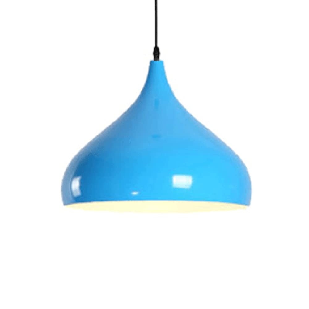 RCIDOS Simplicity Industrial Pendant Lights Pastoral Style Chandelier Restaurant Fashionable Hanging Lamp E27 Single Head Multicolour Suspensiom Light For Kitchen, Bedside Indoor Café